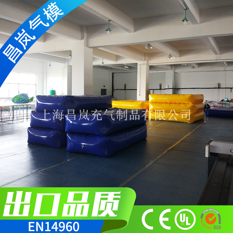 廠家直銷現(xiàn)貨供應(yīng) 充氣墊子運(yùn)動(dòng)裝修防護(hù)充氣氣墊 防止高處落下充氣保護(hù)氣墊子定做