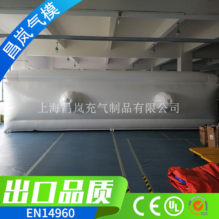 廠家直銷專業(yè)定做充氣氣墊 氣壓嘴減壓閥減壓氣墊 高處落下運(yùn)動(dòng)保護(hù)充氣墊子 白色充氣氣墊
